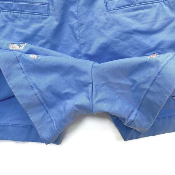 Vineyard Vines Dayboat Shorts Light Blue Pink Whales Preppy 2 - Picture 7 of 15